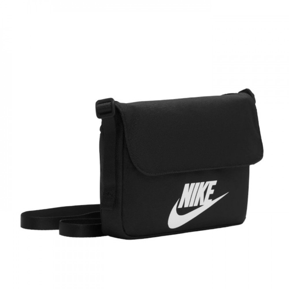 Акція на Женская сумка кросс-боди Nike W Nsw Futura 365 Crossbody черная 22х16х6см (CW9300-010) від Stylus
