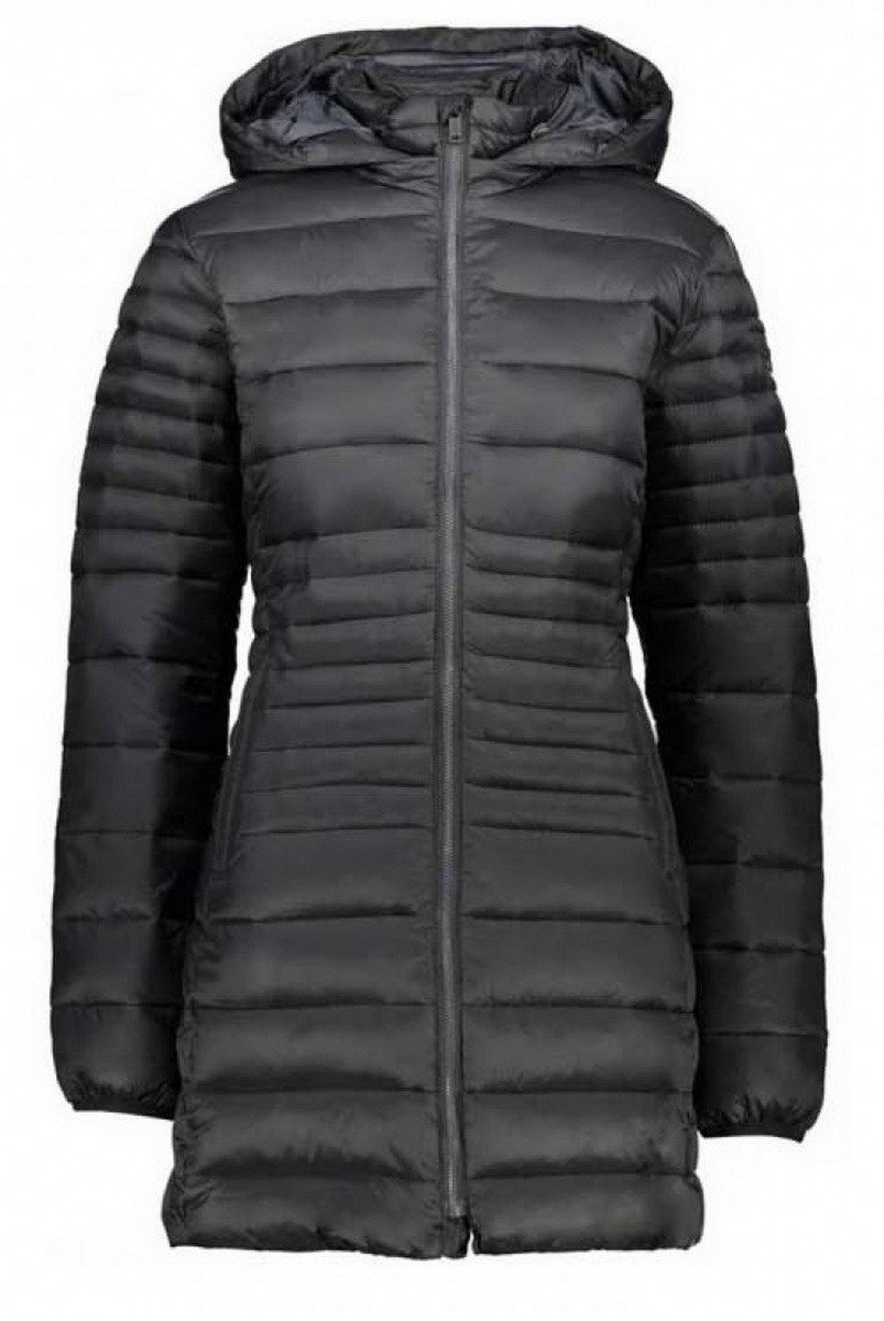 

Куртка Cmp Woman Parka Snaps Hood 30K3676-U901 46 (38) чорна демісезон з капюшоном