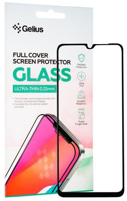 

Gelius Tempered Glass Full Cover Ultra Thin 0.25mm Black для Xiaomi Redmi A3