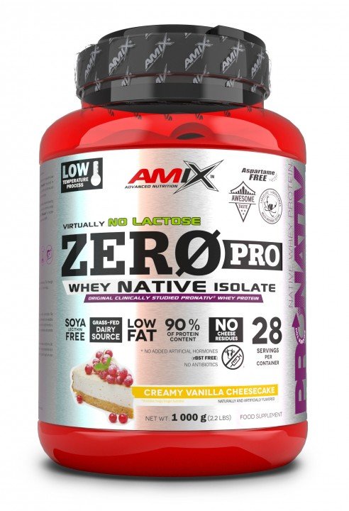 Акція на Amix ZeroPro Protein 1000 g /28 servings/Creamy Vanilla Cheescake від Stylus