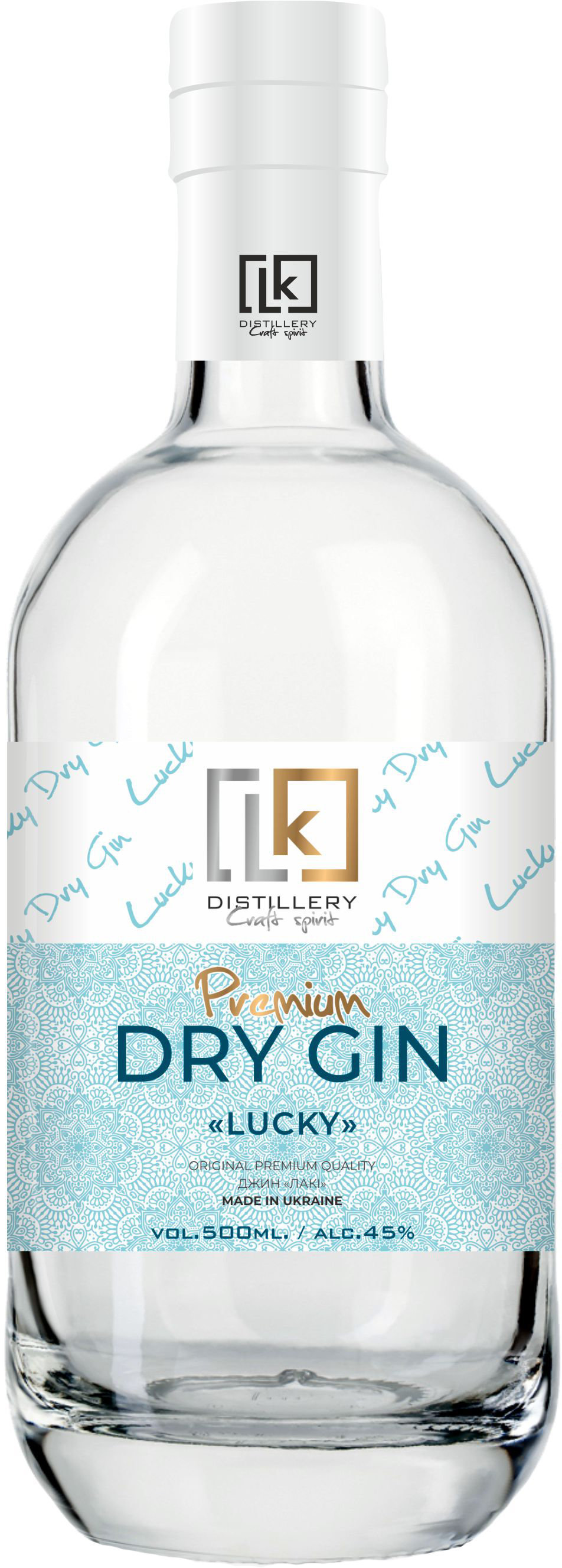 Акція на Джин Lk Distillery Lucky Dry Gin, 0.5л 45% (PRV4820168690723) від Stylus