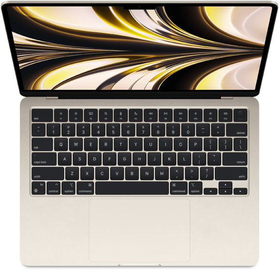 Акція на Apple MacBook Air 13" M2 256Gb Starlight (MLY13UA/A) 2022 від Y.UA