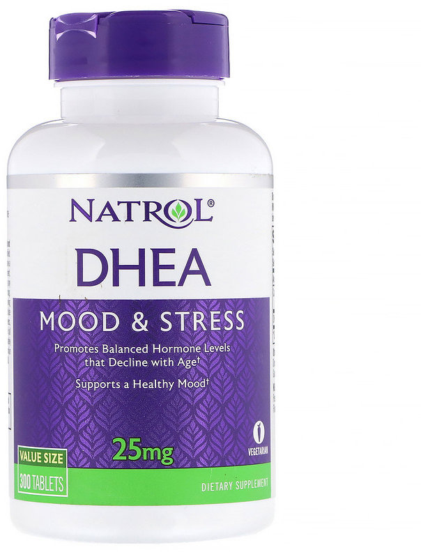 

Natrol DHEA, 25 mg, 300 Tablets (NTL-16107)
