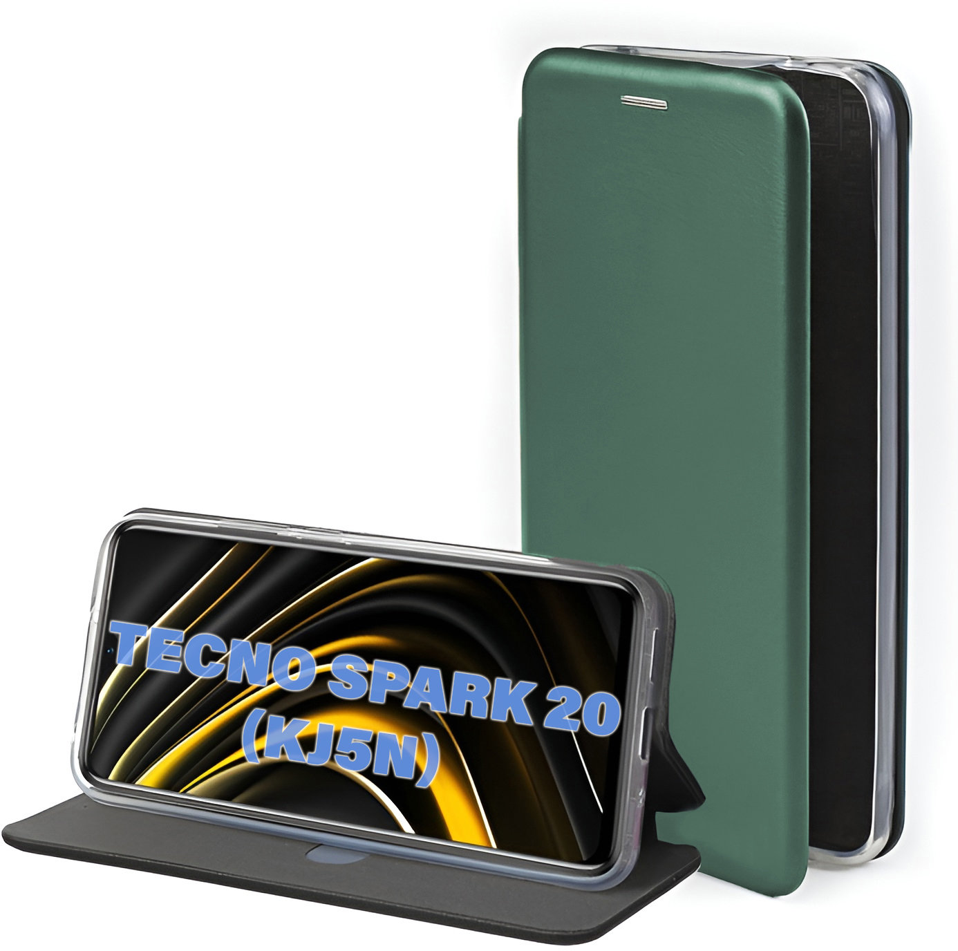 

BeCover Book Exclusive Dark Green for Tecno Spark 20 (KJ5n) (711242)