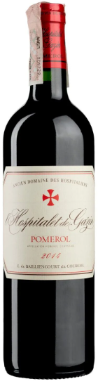 Акція на Вино L’hospitalet De Gazin 2014 красное сухое 0.75 л (BW49833) від Stylus