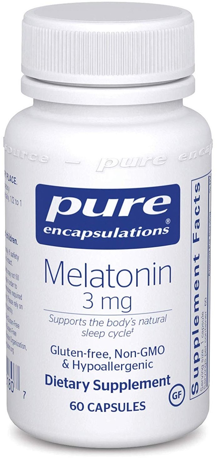 

Pure Encapsulations Melatonin 3 Mg 60 caps (PE-00180)