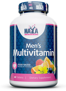 

Haya Labs Food Based Men's Multi Мультивитамины для мужчин 60 таблеток