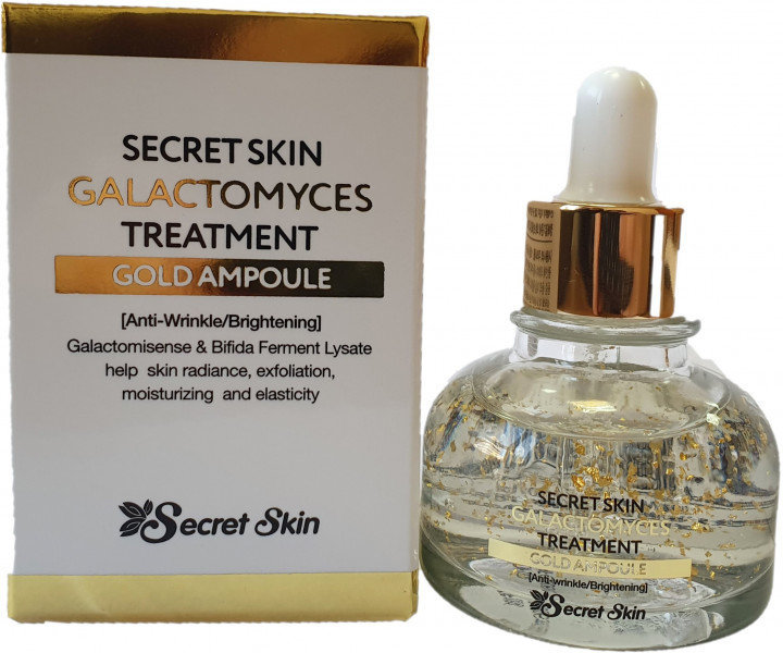 

Secret Skin Galactomyces Treatment Gold Ampoule Антивозрастная сыворотка для лица 30 ml