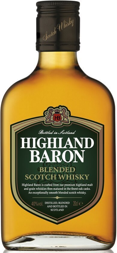 

Віскі Highland Baron Blended Scotch Whisky 40% 0.2 л (FSH_5016840117087)