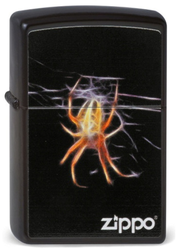 

Зажигалка Zippo Yellow Spider Black Matte (218.439)