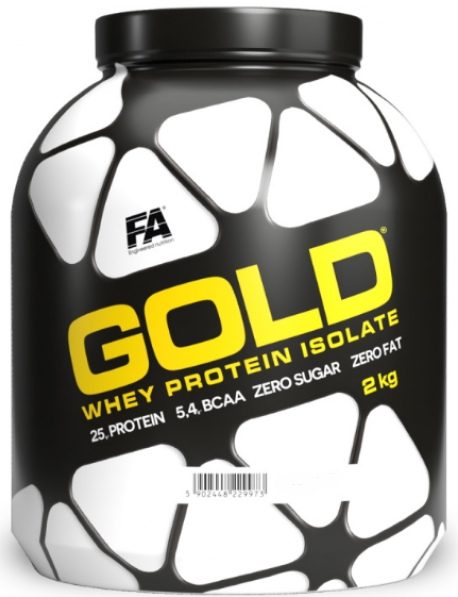 

Fitness authority Gold Whey Protein Isolate 2000 g / 66 servings / chocolate