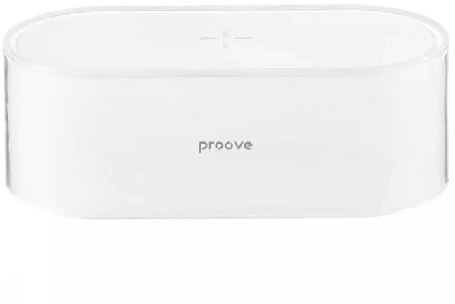 Акція на Ночник с беспроводной зарядкой Proove Glow white (PLPG00102002) від Stylus