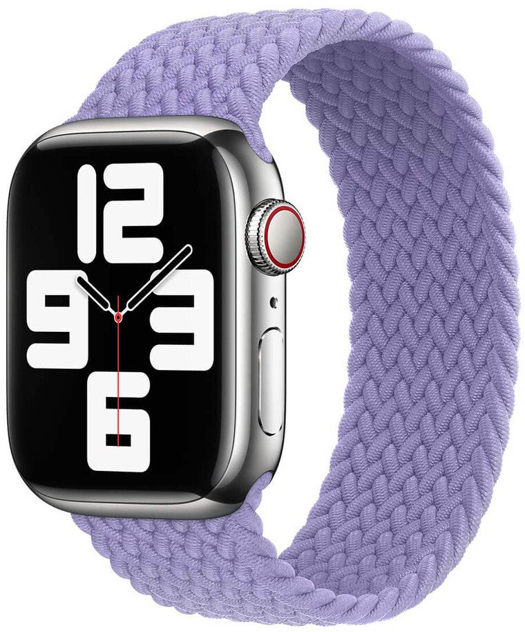 

Apple Braided Solo Loop English Lavender Size 7 (ML6A3) for Apple Watch 42/44/45/49mm