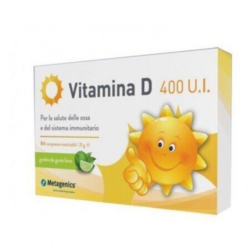 

Metagenics Vitamin D 400 IU, 168 Chewable Tablets (MET-63993)