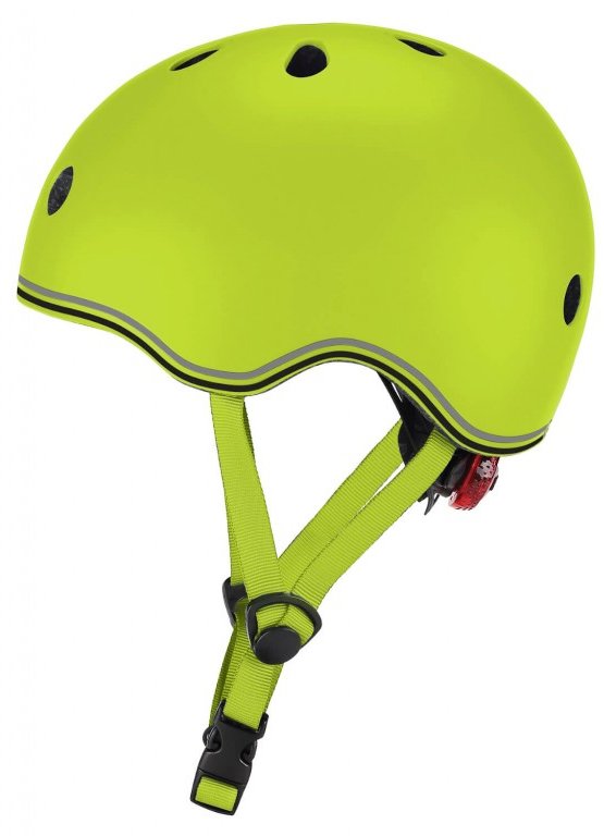 Акция на Шлем защитный детский Globber Evo LIGHTS, пастельный зеленый, с фонариком, 45-51см (XXS/XS) от Stylus