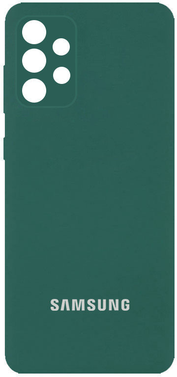 

Mobile Case Silicone Cover Pine green for Samsung A135 Galaxy A13 4G