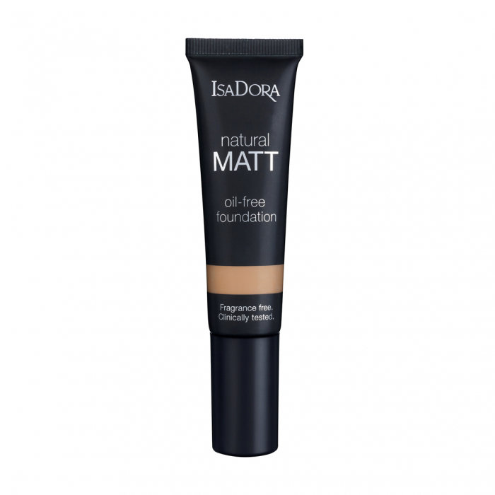 

IsaDora Natural Matt oil-free foundation № 18 Matt Almond Тональная основа 35 ml