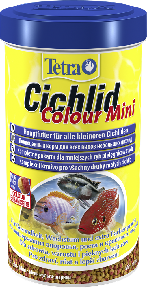 Акція на Корм Tetra Cichlid Colour Mini для аквариумных рыб в гранулах 10 л (4004218201385) від Stylus