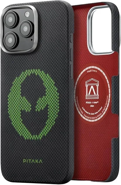 

Pitaka Aries Tactile Woven Case Alien (KI1601ALP) for iPhone 16 Pro Max