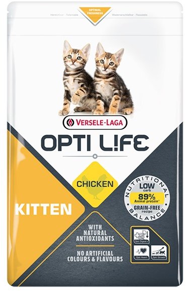 Акція на Сухий корм Opti Life Kitten беззерновий для кошенят 1 кг (59201) від Y.UA