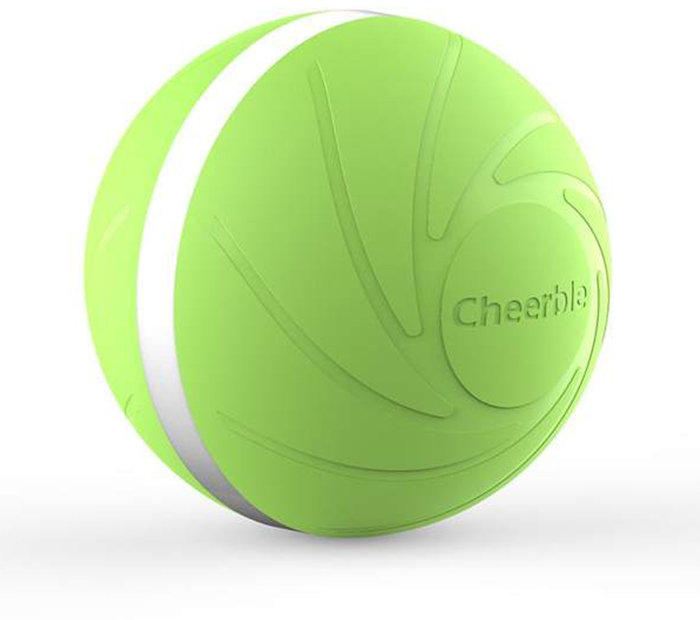 Акція на Интерактивный мяч для собак Cheerble Wicked Ball Green Зеленый (6971883201201) від Stylus