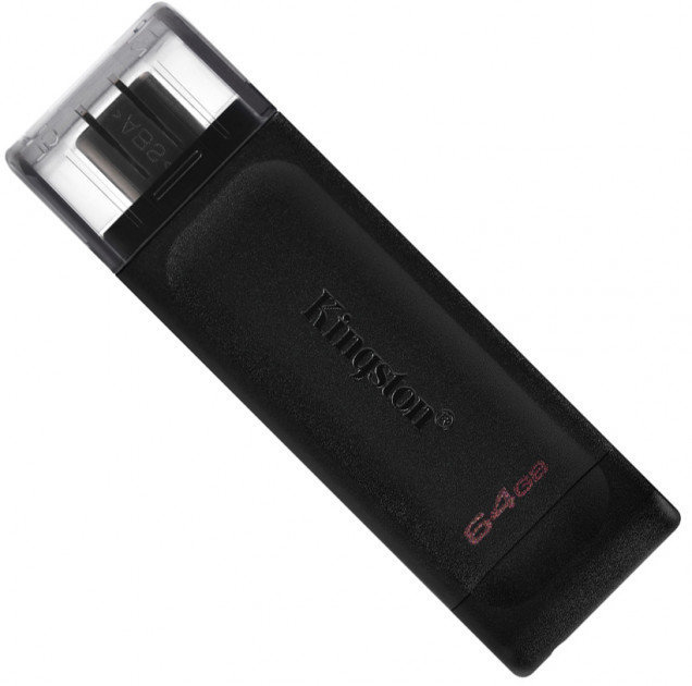 

Kingston 64GB DataTraveler 70 Type-C Black (DT70/64GB)