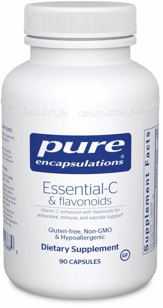 

Pure Encapsulations Ester-C® flavonoids Вітамін С і флавоноїди 90 капсул