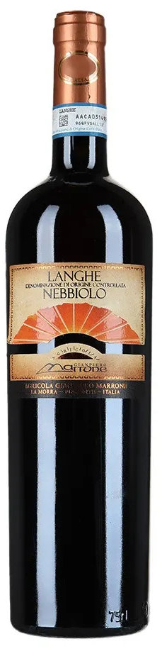 

Вино Gian Piero Marron Langhe Nebbiolo DOC, червоне сухе, 13% 0.75л (MAR8029511000110)