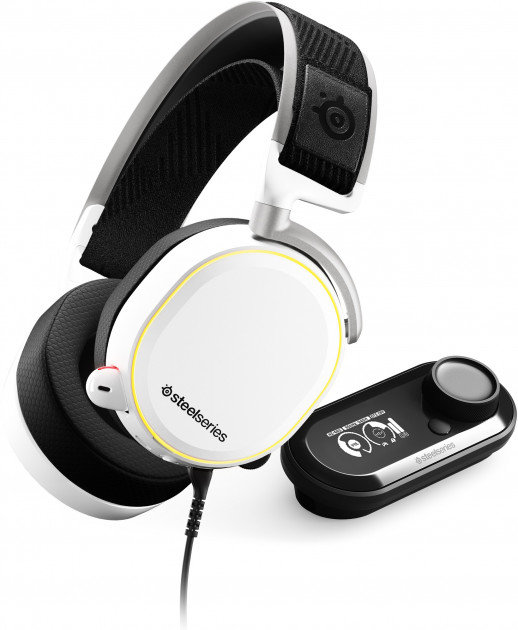 Акція на SteelSeries Arctis Pro + GameDAC, white (61454) від Y.UA