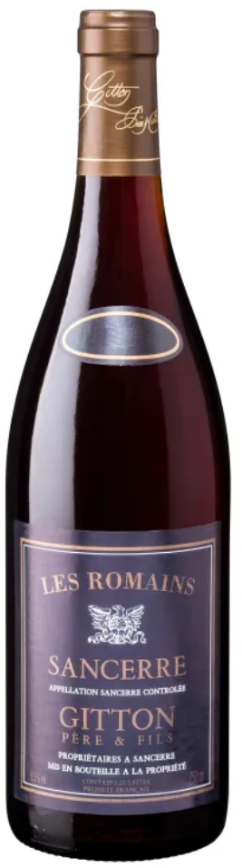 

Вино Gitton Sancerre Les Romains Rouge 2020 червоне сухе 0.75 (VTS1218240)