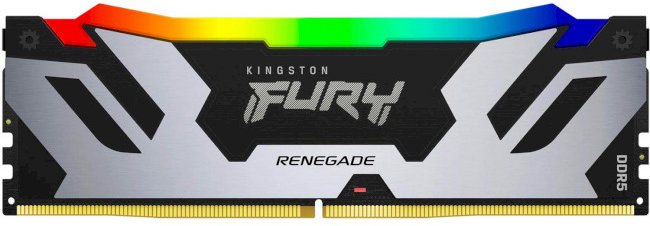 Акція на Kingston Fury 16 Gb DDR5 7600 MHz Renegade Rgb Black/Silver (KF576C38RSA-16) від Stylus