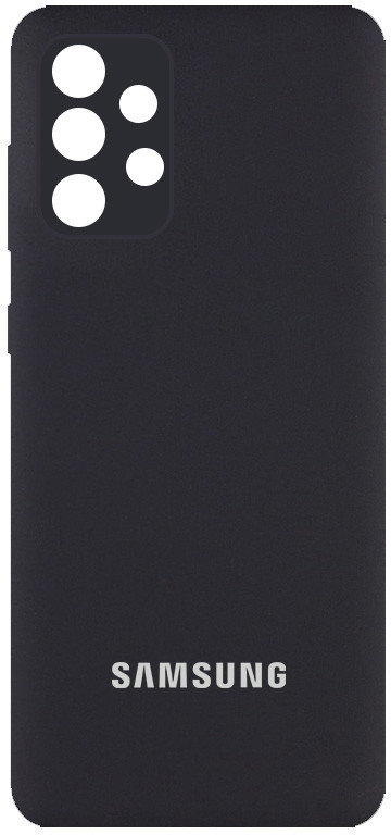 

Mobile Case Silicone Cover Black for Samsung A235 Galaxy A23 4G