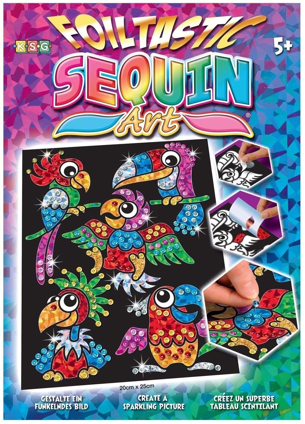 

Набор для творчества Sequin Art Foiltastic Baby Birds