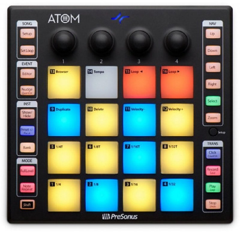 

MIDI-контроллер Atom Presonus Atom