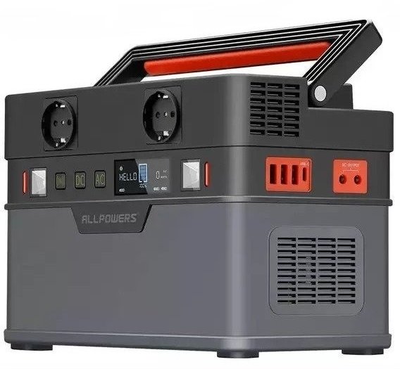 

Зарядная станция Allpowers S700 606Wh 164000mAh 700W Portable Power Station ﻿