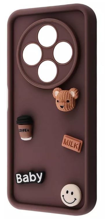 

Mobile Case Pretty Things Brown/Bear for Xiaomi Redmi 14C 4G / A4 / Poco C75 4G