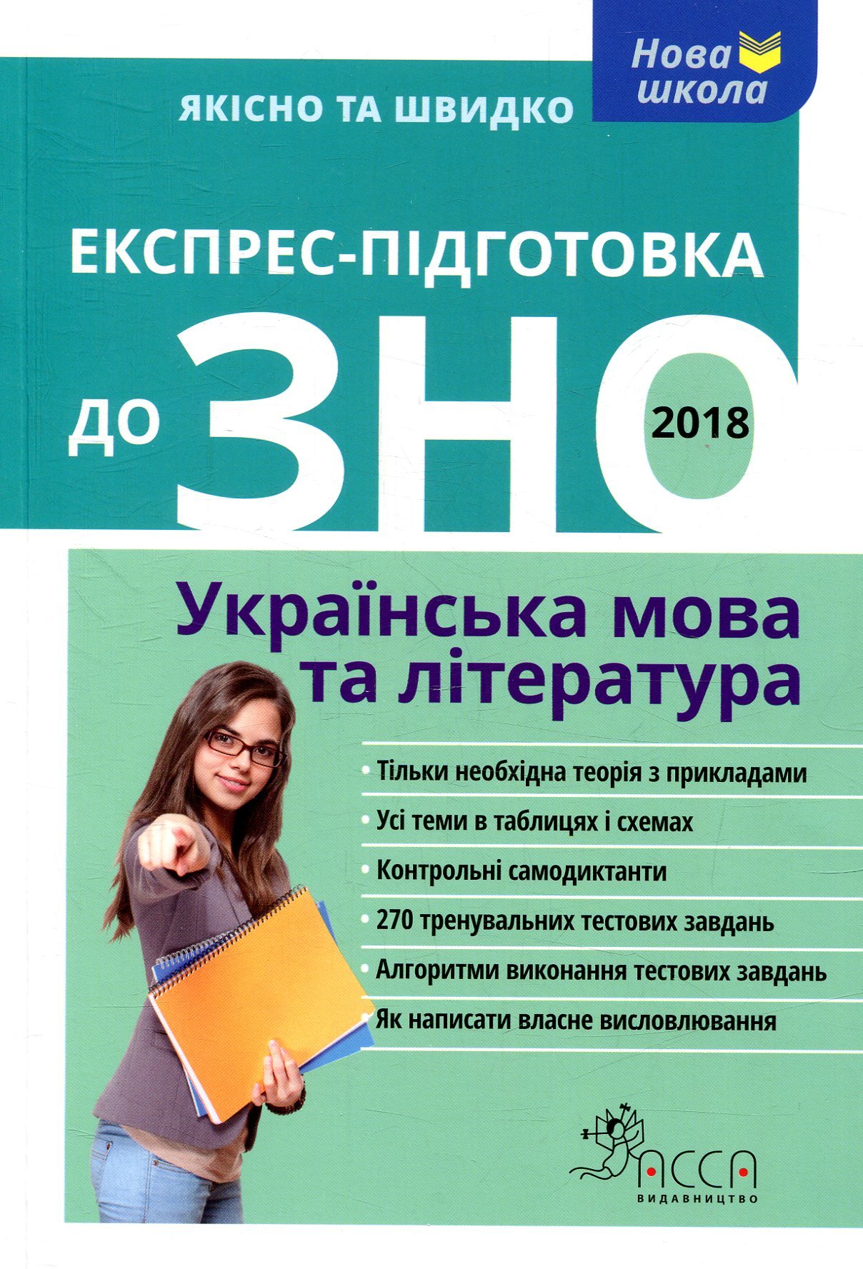 

Експрес підготовка до ЗНО. Українська мова та література