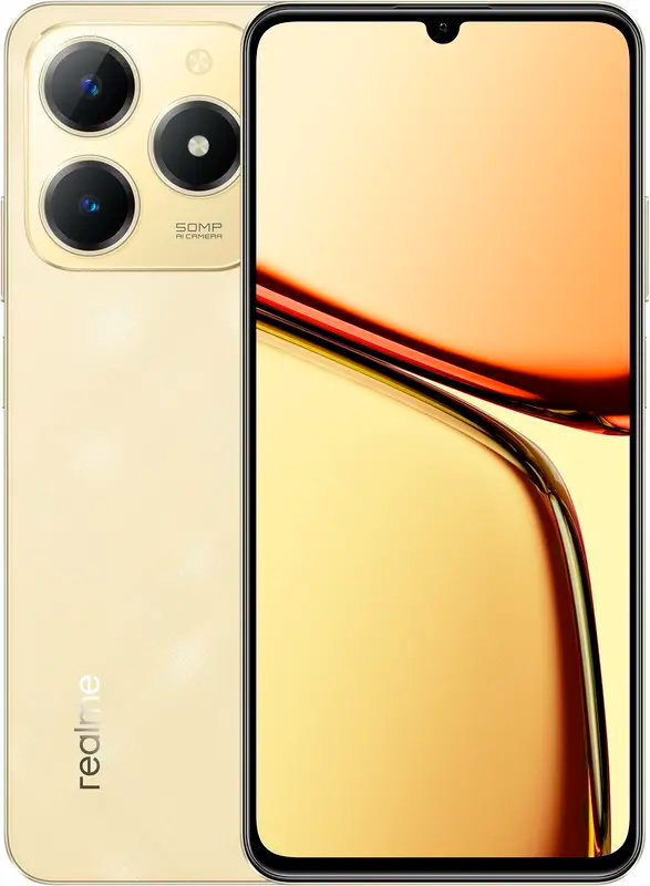 Акція на Realme C61 6/128Gb Sparkle Gold (UA UCRF) від Y.UA