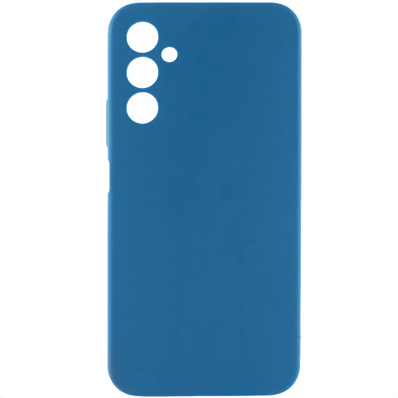 

Lakshmi Premium Case Silicone Cover Full Camera Denim Blue for Samsung A266 Galaxy A26 5G