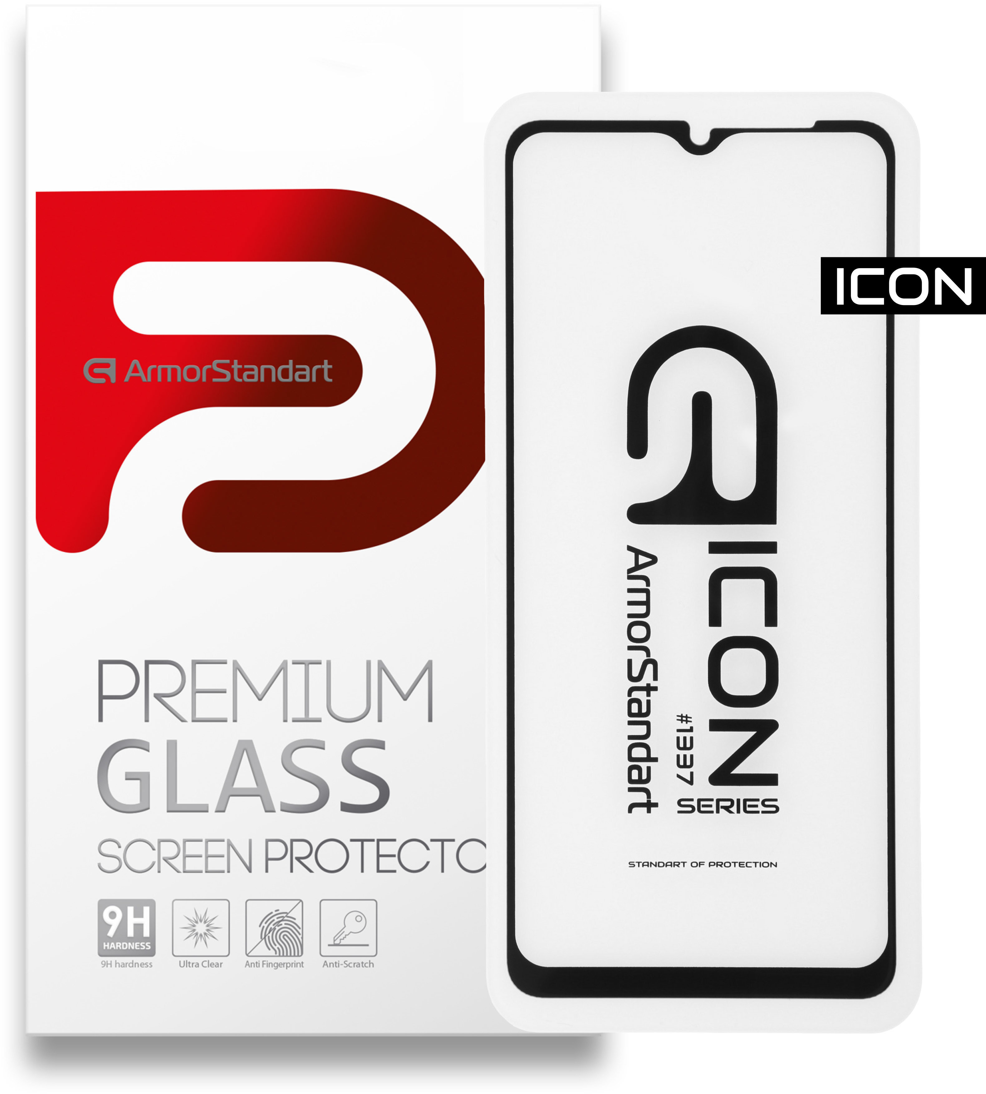 

ArmorStandart Tempered Glass Icon Black for Samsung A325 Galaxy A32 (ARM57970)