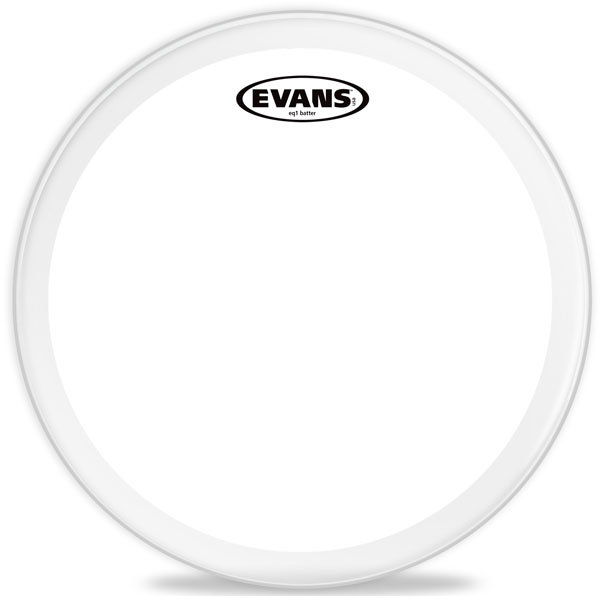 

Пластик для бас-барабану Evans 20" EQ1 Clear Bass