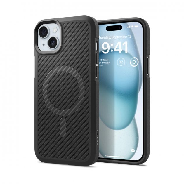 

Spigen Core Armor MagFit Matte Black (ACS06455) for iPhone 15 Plus