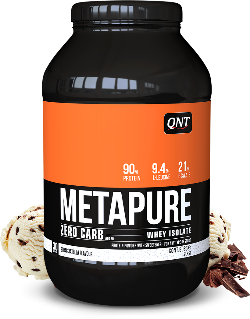 

Qnt Metapure Zero Carb Isolate 2000 g /66 servings/ Stracciatella