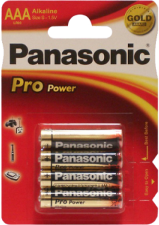 

Батарейка Panasonic Pro Power Aaa Bli 4 Alkaline (LR03XEG/4BP)