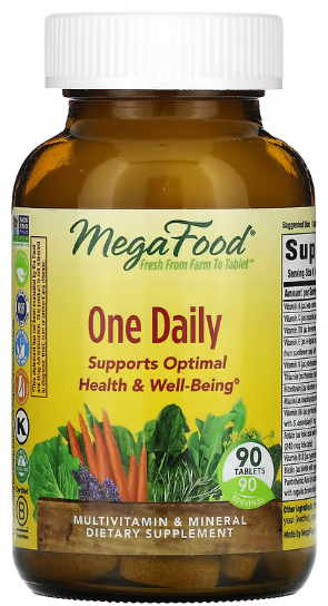 

MegaFood One Daily Мультивитамины 90 таблеток