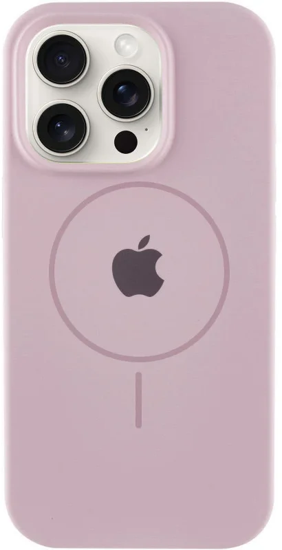 

Mobile Case Silicone Full Protective with MagSafe Pink Sand for iPhone 15 Pro