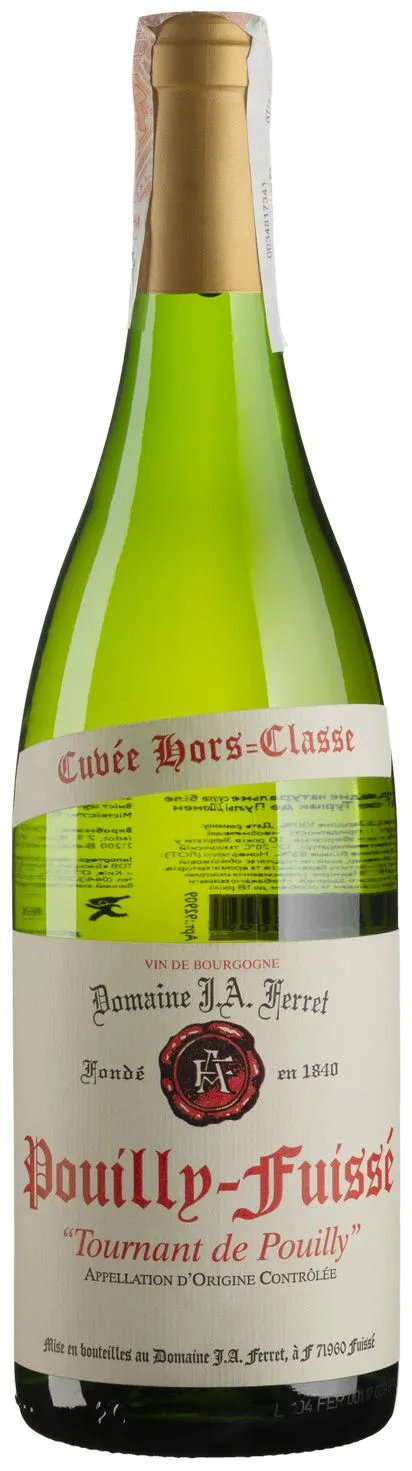 

Вино Louis Jadot Pouilly-Fuisse Tournant de Pouilly Domaine Ferret біле сухе 0.75л (BWQ8778)