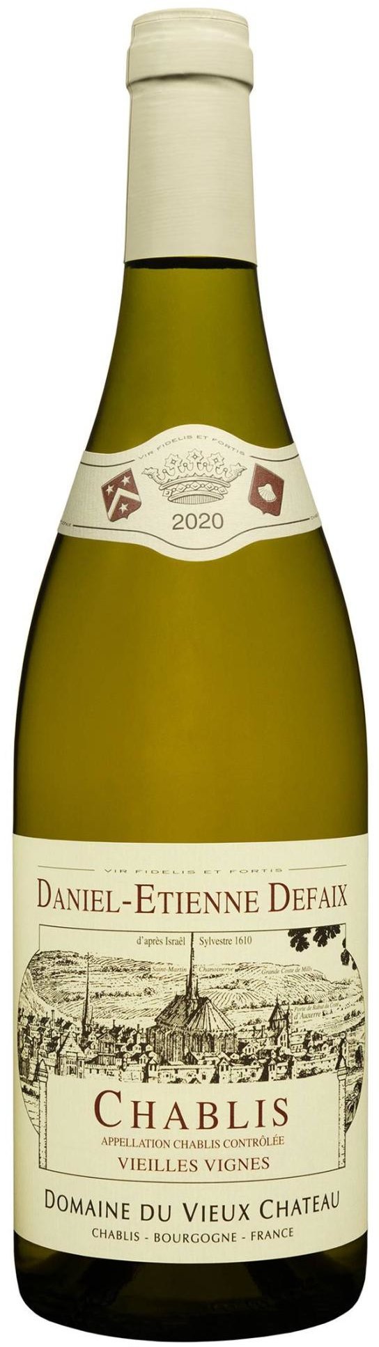 

Вино Chablis Vieilles Vignes 2020 біле сухе 0.75 л (FSH_3335562003211)