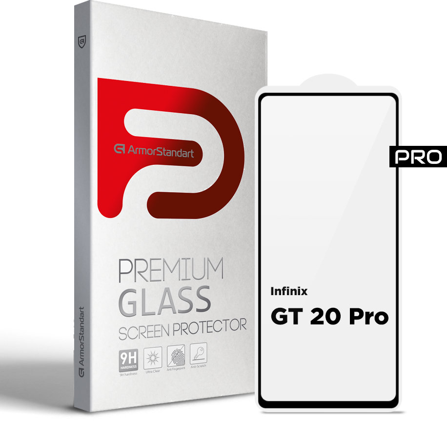 

ArmorStandart Tempered Glass Pro Black for Infinix Gt 20 Pro (ARM77782)