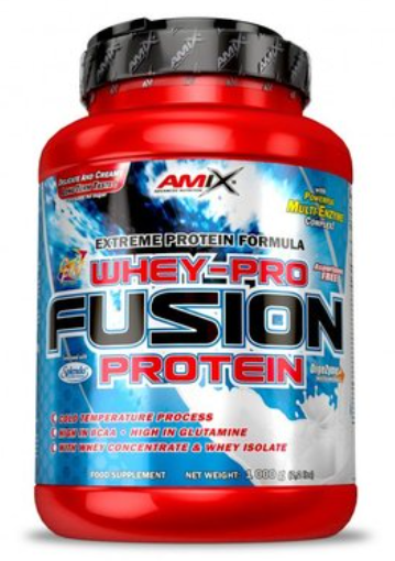 Акція на Amix Whey-Pro Fusion 1000 g 1000 g / 28 servings / double white chocolate від Stylus